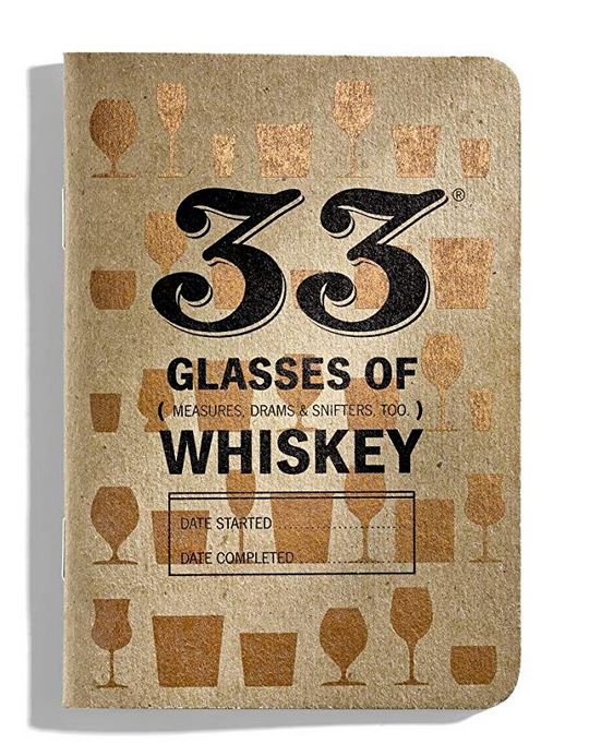 33 Drams of Whiskey Mini Review Notepad