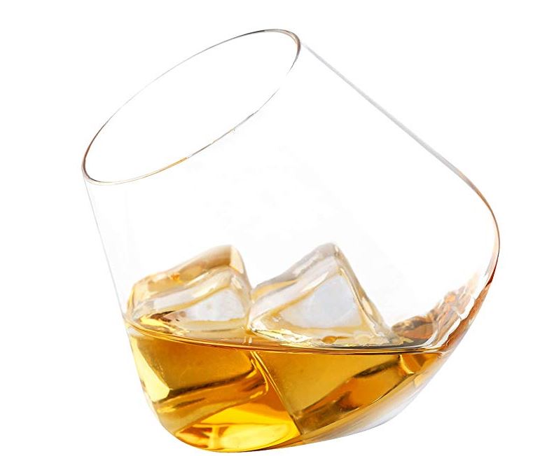 Tilted Whiskey Glasses Set