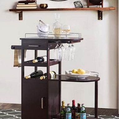 Multifunctional Bar & Entertainment Cart