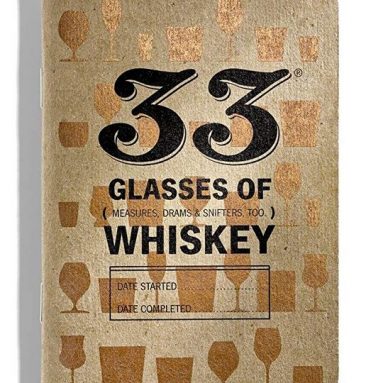 33 Drams of Whiskey Mini Review Notepad