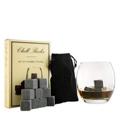 Chill Rocks Whiskey Stones Set