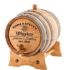 Whiskey Barrel Head Clock