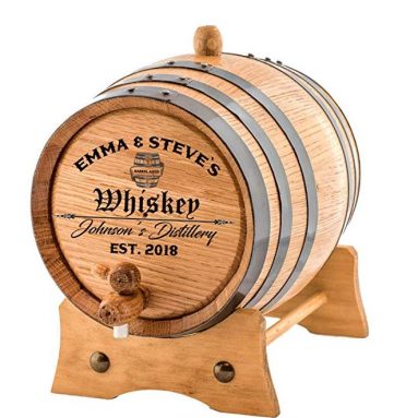 Customized Whiskey Barrel 1-Liter