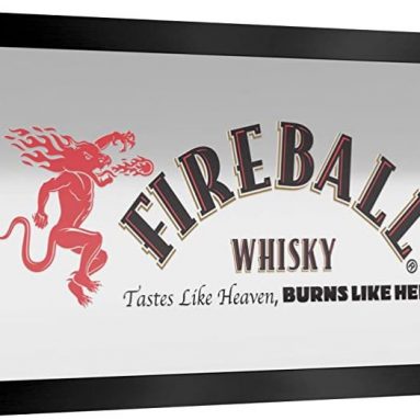 Fireball Whisky Bar Mirror