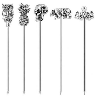 Fun Cocktail Pick Set of 5