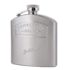 Leather & Pewter Whiskey Flask