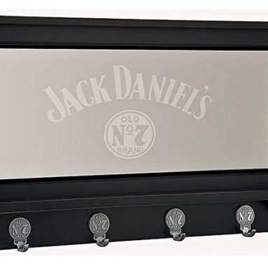 Jack Daniel’s Pub Mirror with Coat Rack