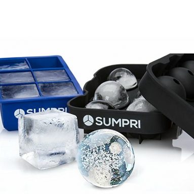 Large Silicone Ice Cube & Ice Sphere Trays