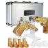 Glass Gun Whiskey Decanter