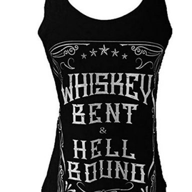 Whiskey Bent & Hell Bound Ladies Tank Top
