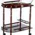 Chrome & Glass Art Deco Bar Cart